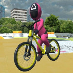 Squid Gamer BMX Freestyle